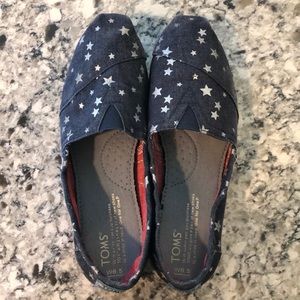 TOMS Classic Navy Stars